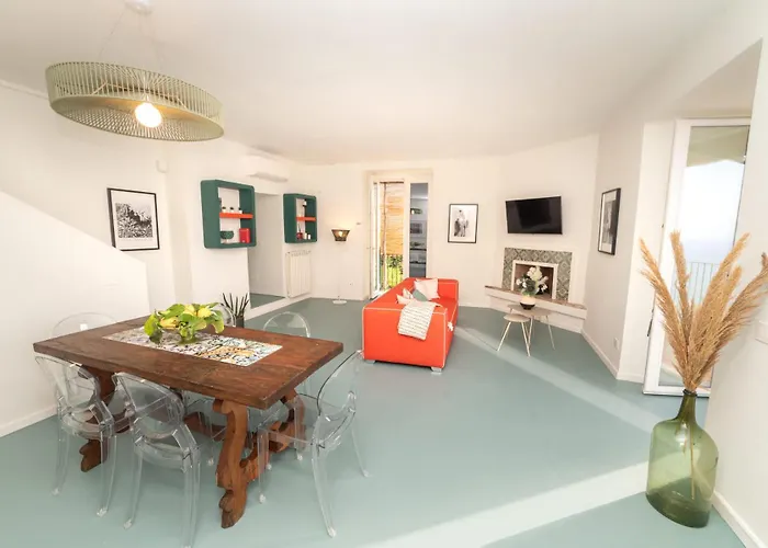 Borgo Mezzo Monte With Concierge, Panoramic Sea Views And Rooftop Jacuzzi By Feeling Italy